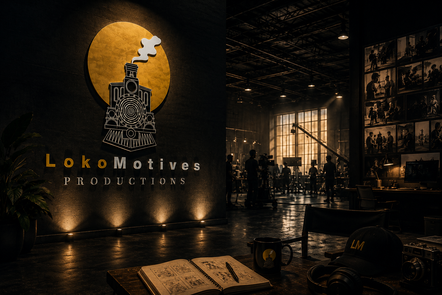 A cinematic portrait representing story and culture